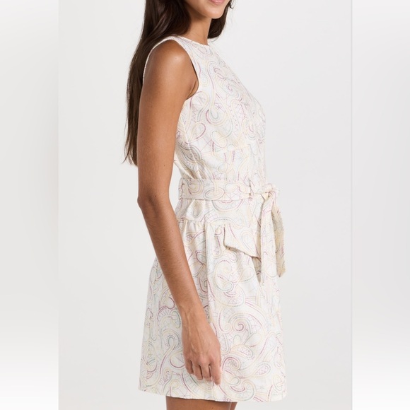 Shoshanna | Zoey Dress | Sleeveless Embroidered Size 10 Petite - Picture 10 of 16